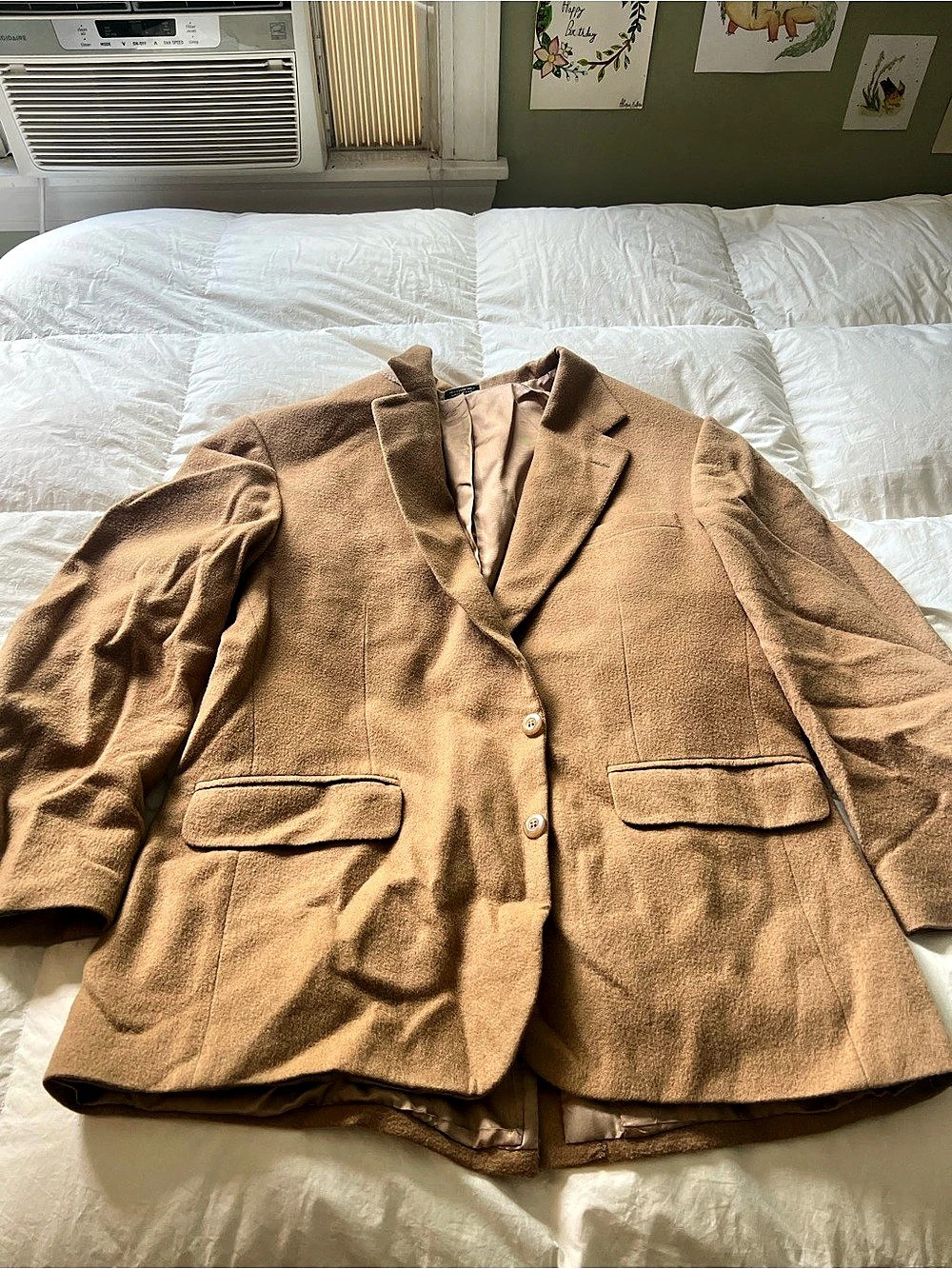 Robert Stock Camel Hair Sport Coat in Brown